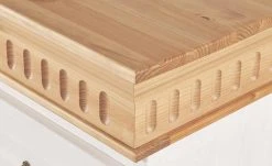 Kommode Bornholm | Kiefer Weiß / Kiefer Antik-Look -Komm Store 10130657 3 201811271505