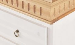 Kommode Bornholm | Kiefer Weiß / Kiefer Antik-Look -Komm Store 10130657 4 201811271505