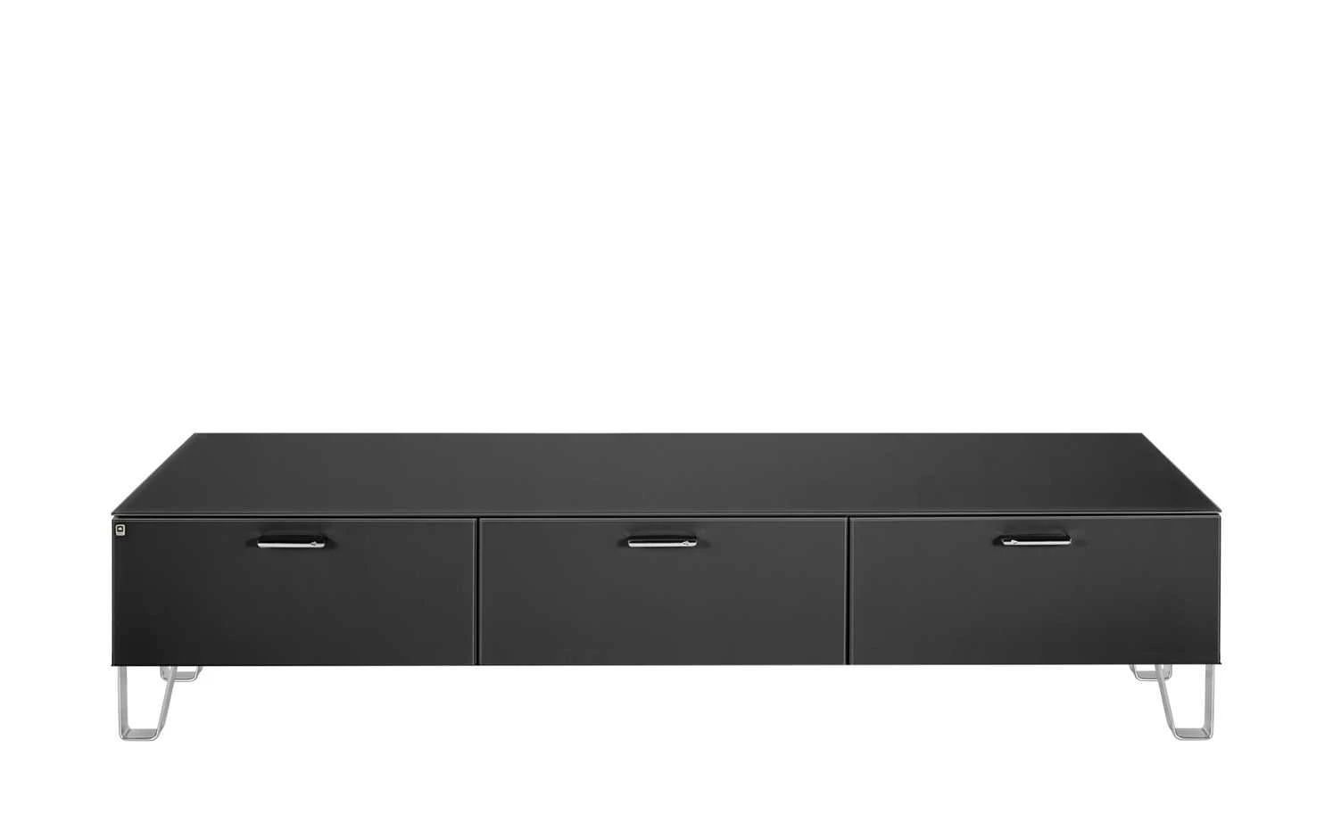 LEONARDO TV-Unterteil Cube | Schwarz Füße 3 LEONARDO TV-Unterteil Cube | Schwarz Füße – Bild 3