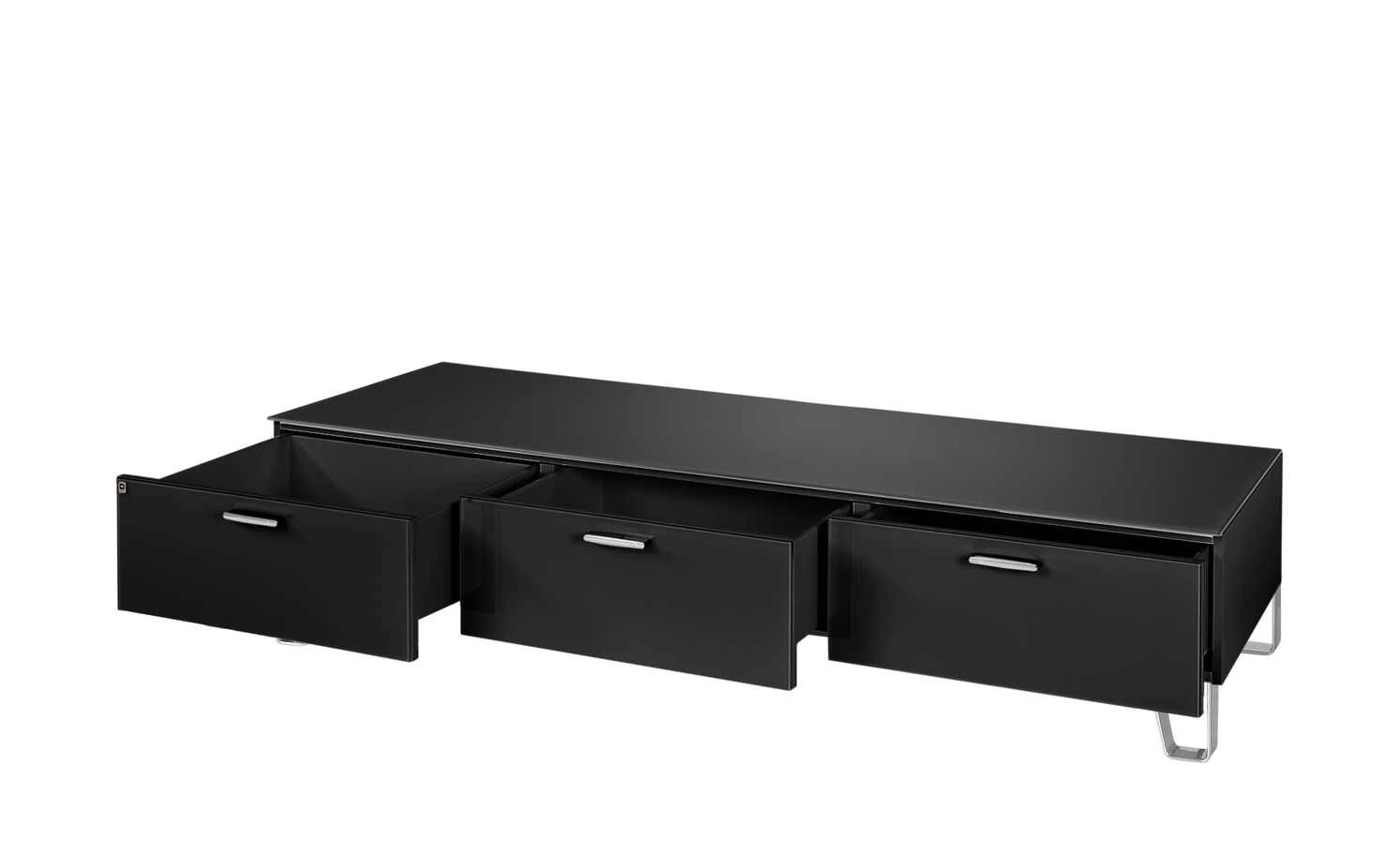 LEONARDO TV-Unterteil Cube | Schwarz Füße 7 LEONARDO TV-Unterteil Cube | Schwarz Füße – Bild 7