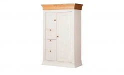 Highboard Bornholm |  Kiefer Weiß / Kiefer antikfarben -Komm Store 10239606 2 201811271457