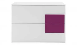Kommode Holly | Weiß / Fuchsia -Komm Store 11117374 2 201811271524