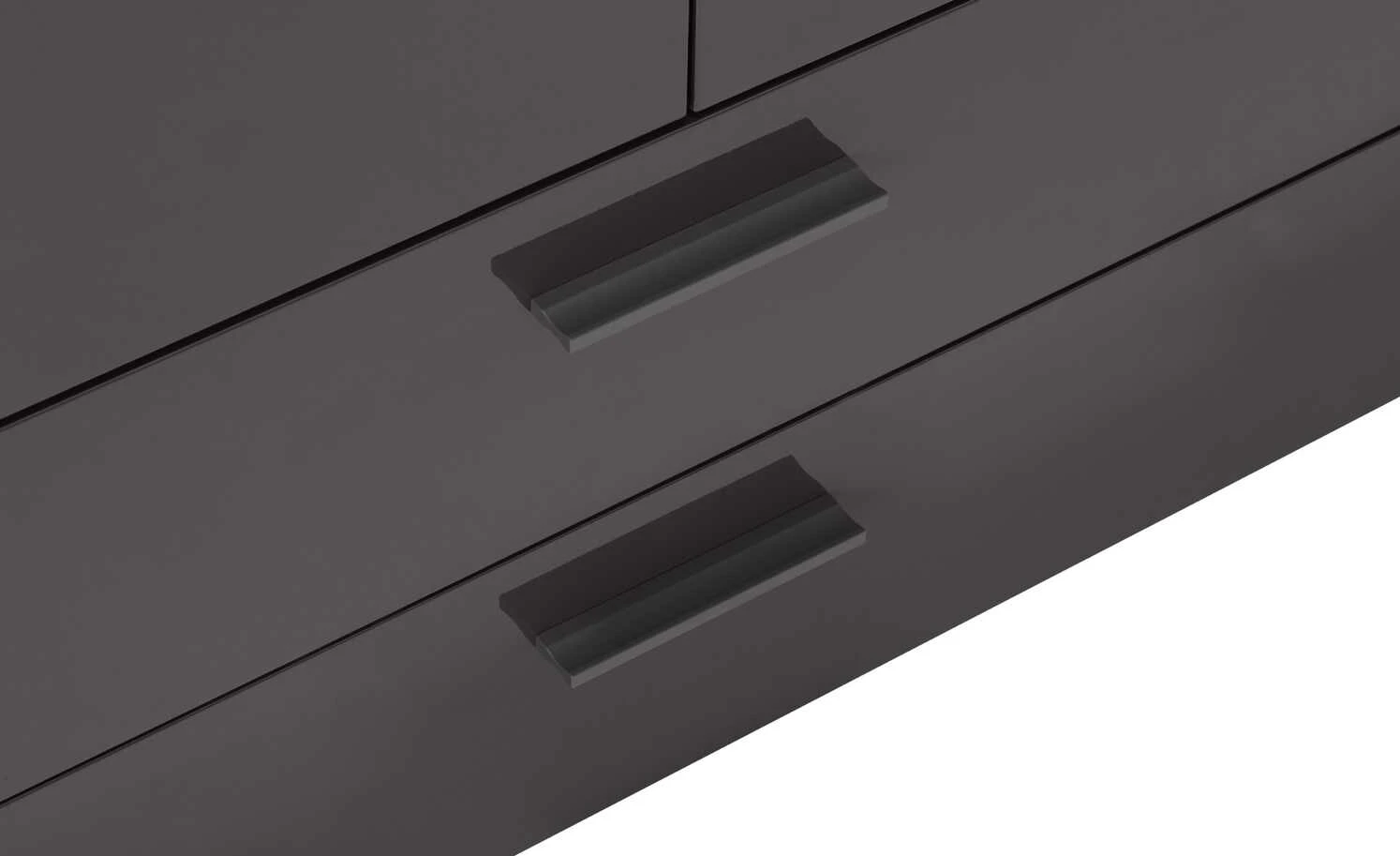 Wohnwert Kombikommode Cantara | Schiefer (Grau) 4 Wohnwert Kombikommode Cantara | Schiefer (Grau) – Bild 4