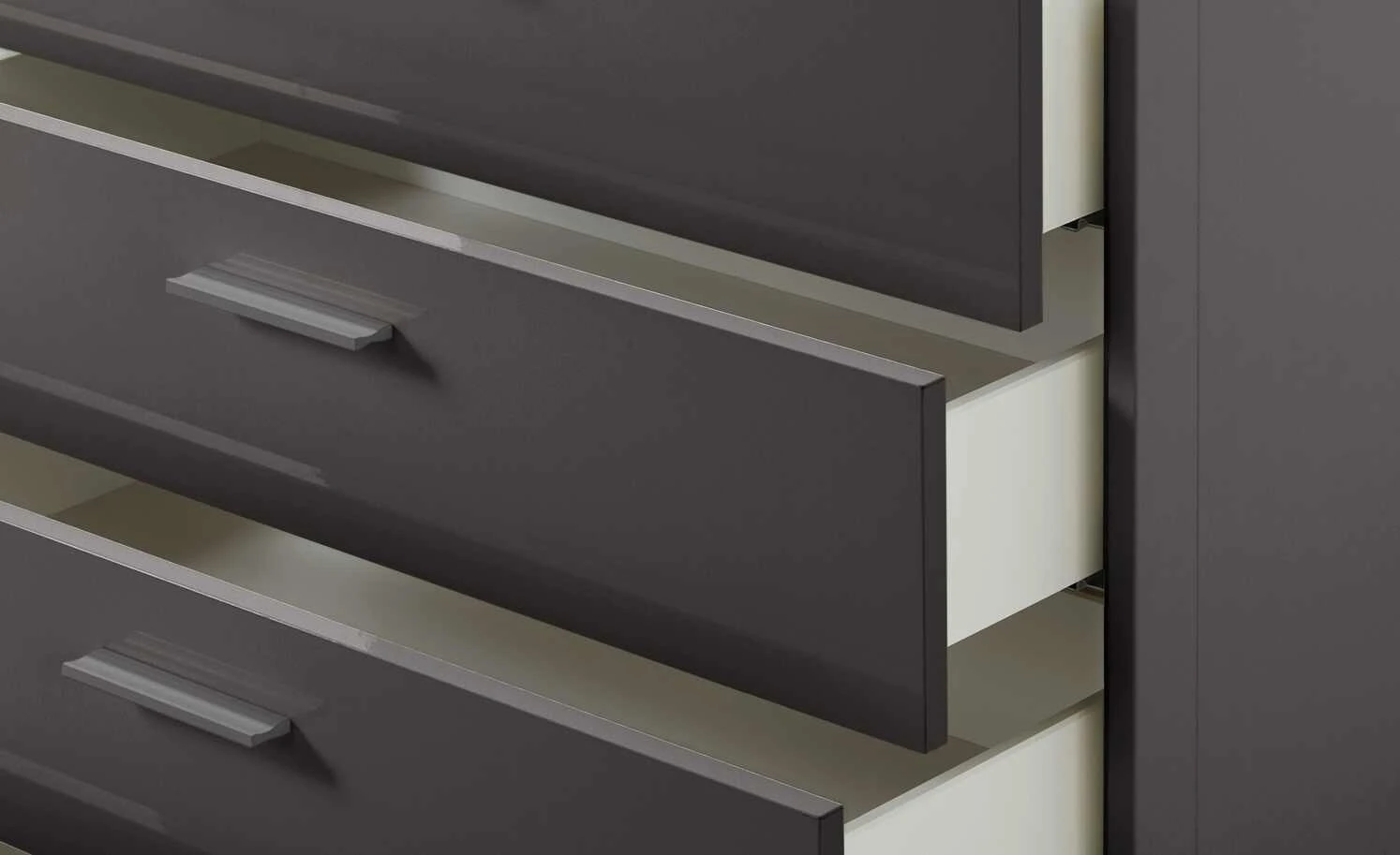 Wohnwert Schubladenkommode Cantara | Schiefer Grau 4 Wohnwert Schubladenkommode Cantara | Schiefer Grau – Bild 4