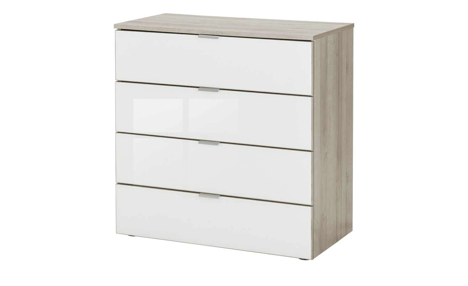 meinSchrank Kommode One 710 | Weiß / Platin Eiche (Nachbildung) 1 meinSchrank Kommode One 710 | Weiß / Platin Eiche (Nachbildung)