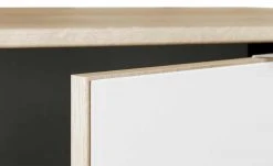 meinSchrank Kommode One 710 | Weißglas Sonoma-Eiche (Nachbildung) -Komm Store 11136368 9 202112231310