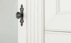 maison bleue Highboard Petit Chalet | Vintage Weiß mit Glastüren -Komm Store 11203699 14 202206231234