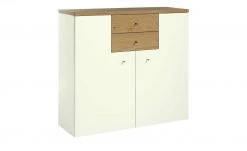 now! by hülsta Highboard hülsta now! time | Natureiche / Weiß