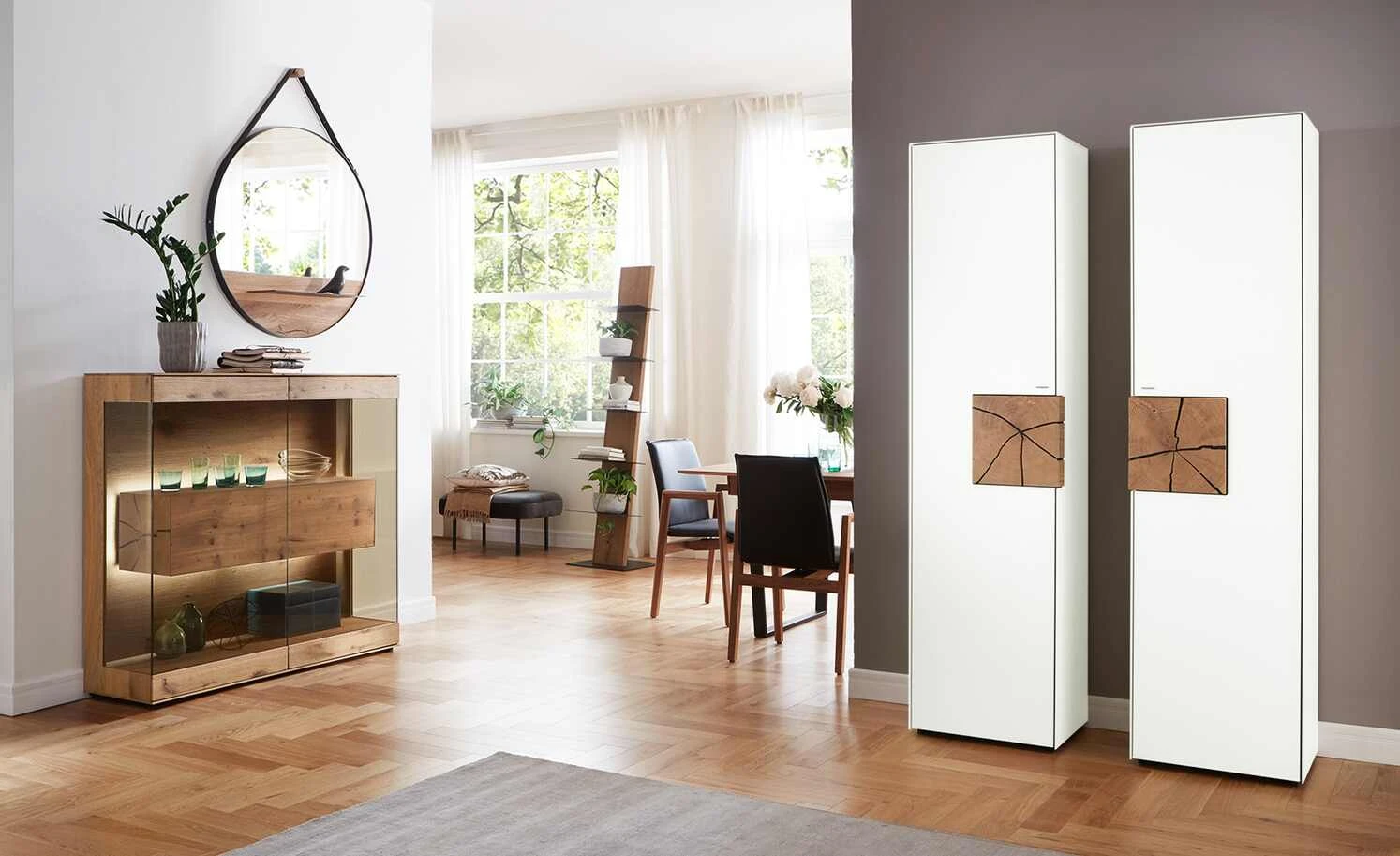 Wohnwert Standelement Novum | Weiß rechts 1 Wohnwert Standelement Novum | Weiß rechts