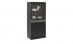 now! by hülsta Highboard now! touch | Schwarz / Samteiche Grau (Nachbildung) rechts -Komm Store 11229779 4 202203222233