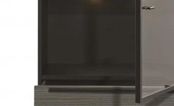 now! by hülsta Highboard now! touch | Schwarz / Samteiche Grau (Nachbildung) rechts -Komm Store 11229779 5 202203222233