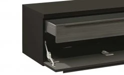 now! by hülsta Lowboard now! touch | Schwarz / Samteiche Grau (Nachbildung) -Komm Store 11229810 4 202203221234