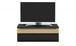 now! by hülsta Lowboard now! touch | Schwarz / Samteiche Natur (Nachbildung) -Komm Store 11229812 2 202203221234