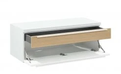 now! by hülsta Lowboard now! touch | Reinweiß / Samteiche Natur (Nachbildung) -Komm Store 11229813 2 202203221234