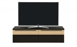 now! by hülsta Lowboard now! touch | Schwarz / Samteiche Natur (Nachbildung) -Komm Store 11229818 2 202203221234