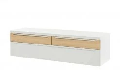 now! by hülsta Lowboard now! touch | Reinweiß / Samteiche Natur (Nachbildung)