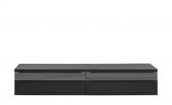 now! by hülsta Lowboard now! touch | Schwarz / Samteiche Grau (Nachbildung) -Komm Store 11229822 2 202203221234