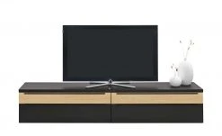 now! by hülsta Lowboard now! touch | Schwarz / Samteiche Natur (Nachbildung) -Komm Store 11229825 3 202203221234