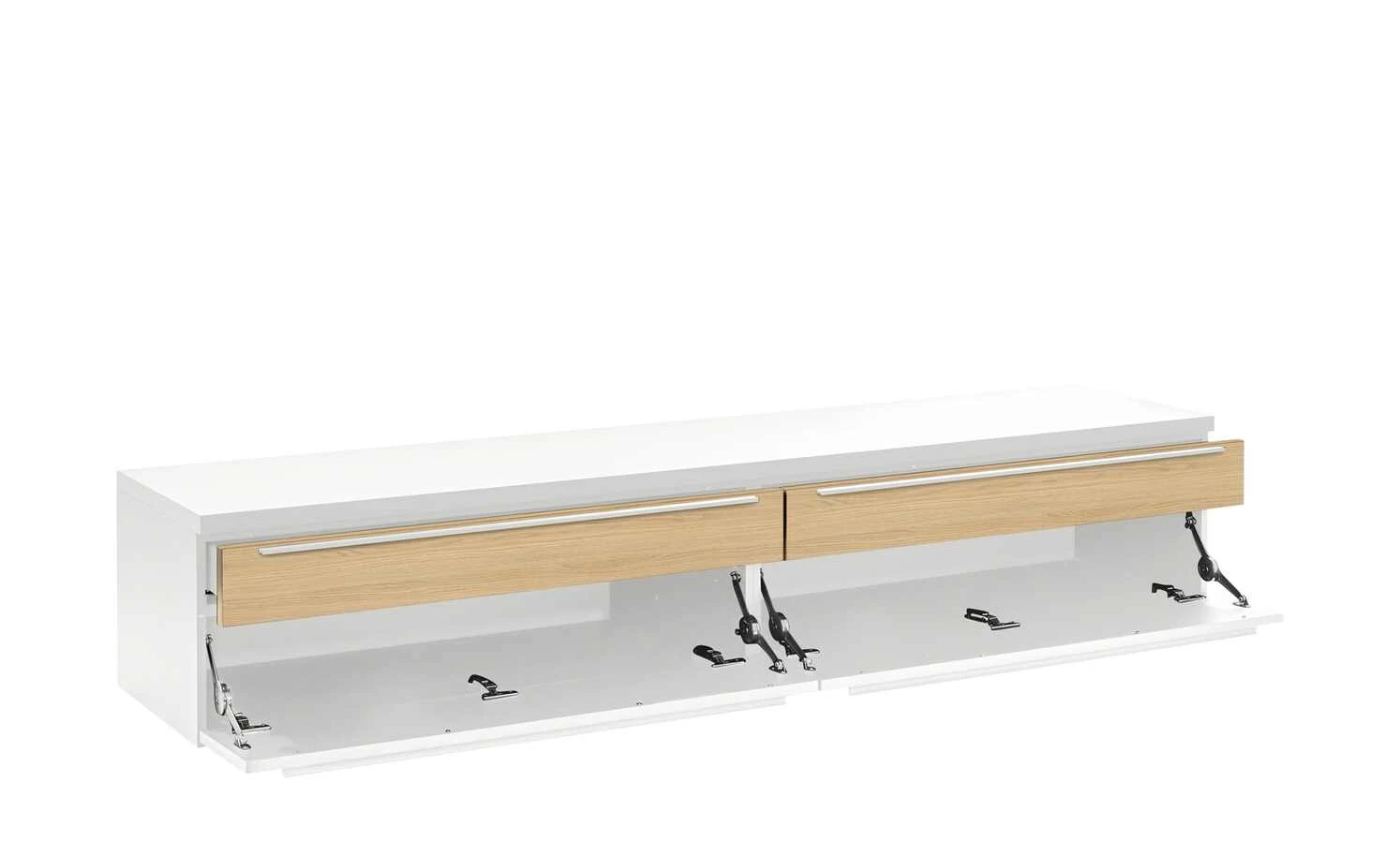 now! by hülsta Lowboard now! touch | Reinweiß / Samteiche Natur (Nachbildung) 4 now! by hülsta Lowboard now! touch | Reinweiß / Samteiche Natur (Nachbildung) – Bild 4