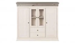 Highboard Bornholm | Kiefer Weiß / Kiefer lavafarben -Komm Store 11236338 4 201811271516