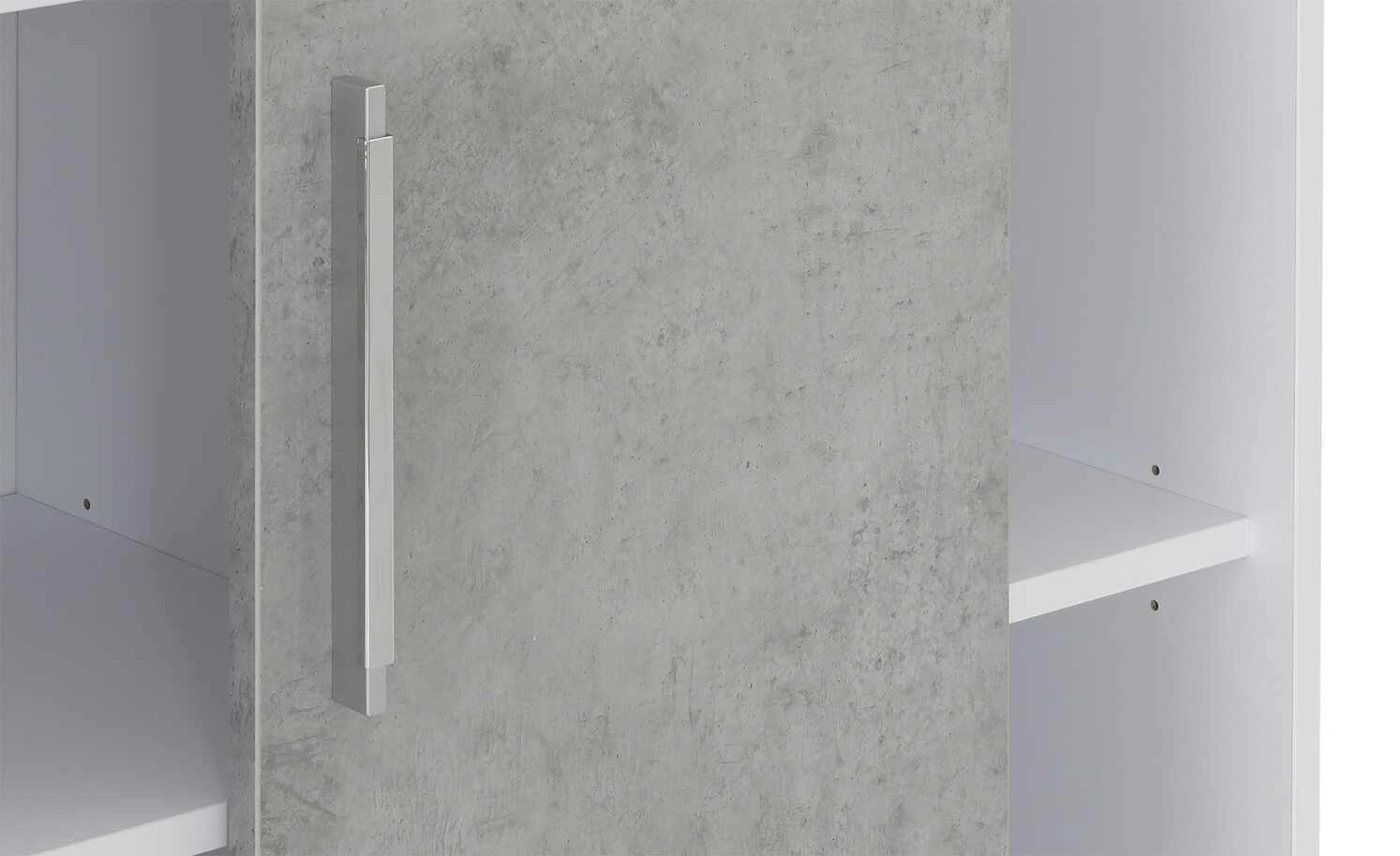 Sideboard mit 2 Schiebetüren Success | Weiß Steingrau 6 Sideboard mit 2 Schiebetüren Success | Weiß Steingrau – Bild 6