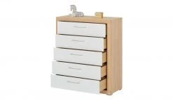 smart Kommode Oslo | Kernbuche (Nachbildung) / Weiß -Komm Store 12108413 2 202006091056