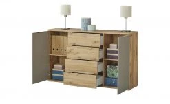 Kommode Rugby | Wildeiche (Nachbildung) / Basaltgrau -Komm Store 12109462 10 202104091234