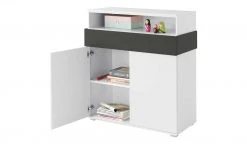 Highboard 2-türig Holly | Weiß / Anthrazit 7 Highboard 2-türig Holly | Weiß / Anthrazit -Komm Store 12115217 4 202003062237