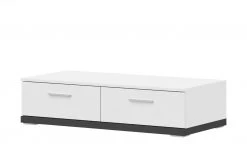 uno Lowboard Titan | Weiß / Graphit (Nachbildung) 106|cm