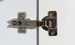 uno Highboard Titan | Weiß / Eiche Trüffel (Nachbildung) Spotbeleuchtung -Komm Store 12200269 2 201811271502