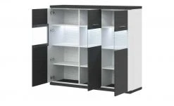 uno Highboard Titan | Weiß / Graphit (Nachbildung) Spot- und Nischenbeleuchtung 5 uno Highboard Titan | Weiß / Graphit (Nachbildung) Spot- und Nischenbeleuchtung -Komm Store 12200270 3 202106091239