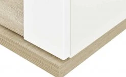uno Eck-Highboard Titan | Eiche sägerau (Nachbildung) / Weiß -Komm Store 12200274 7 201811271502