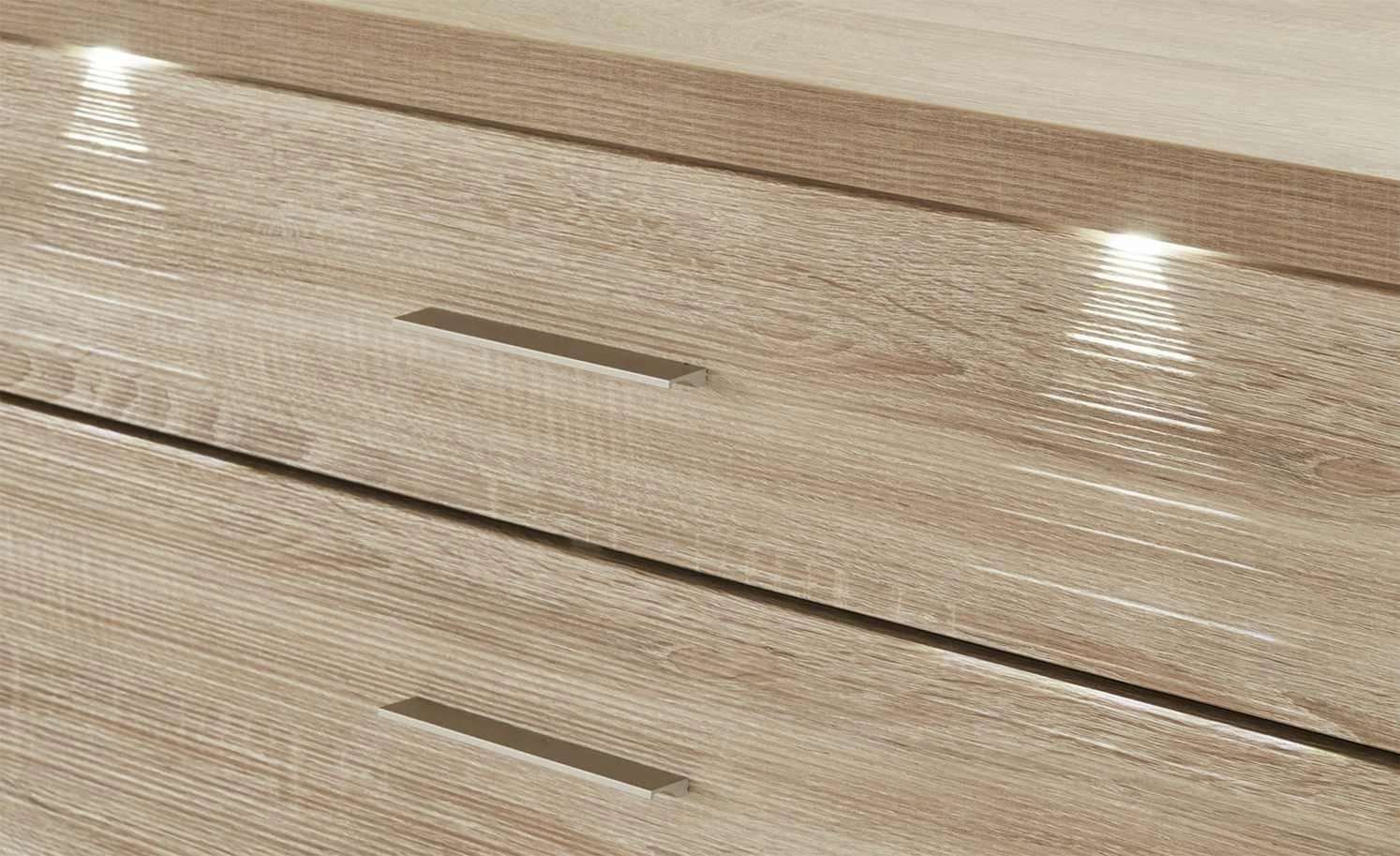 uno Kommode Titan | Weiß / Eiche sägerau (Nachbildung) 5 uno Kommode Titan | Weiß / Eiche sägerau (Nachbildung) – Bild 5