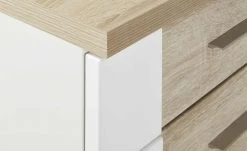 uno Kommode Titan | Weiß / Eiche sägerau (Nachbildung) -Komm Store 12200318 3 201811271502