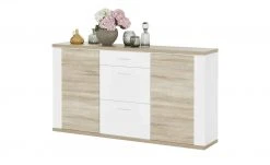 uno Sideboard Titan | Weiß / Eiche sägerau (Nachbildung) -Komm Store 12200325 6 202106172234