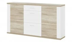 uno Sideboard Titan | Weiß / Eiche sägerau (Nachbildung) -Komm Store 12200325 8 202106172234