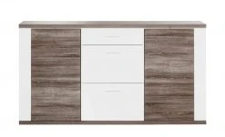 uno Sideboard Titan | Weiß / Eiche Trüffel (Nachbildung) -Komm Store 12200326 3 201811271502