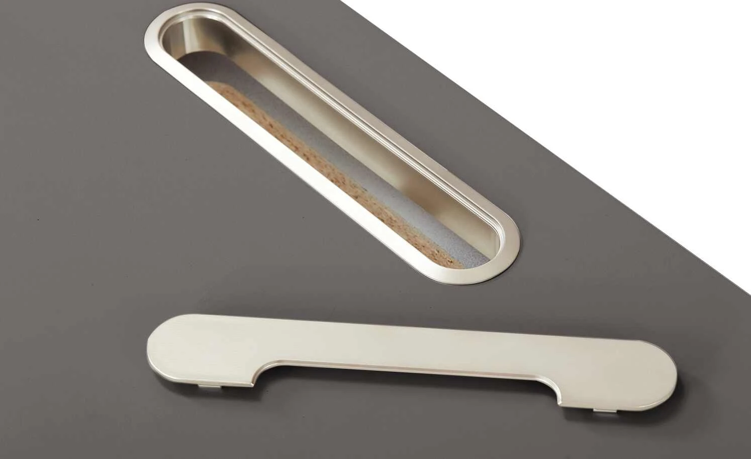 maison bleue TV-Element Petit Chalet | 119|cm Weiß / Graphit 10 maison bleue TV-Element Petit Chalet | 119|cm Weiß / Graphit – Bild 10