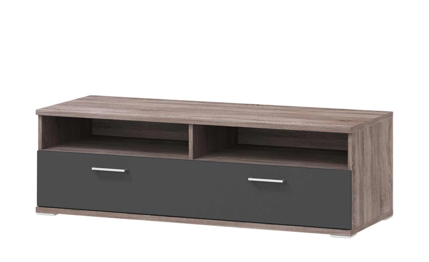 uno Lowboard Onyx | Graphitgrau / Eiche Trüffel sägerau (Nachbildung) 1 uno Lowboard Onyx | Graphitgrau / Eiche Trüffel sägerau (Nachbildung)