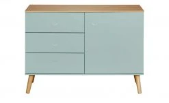 Roomers Sideboard Scan | Sage (Salbeigrün) / Eiche Natur -Komm Store 12201986 8 201905022035