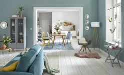 Roomers Standvitrine Scan | Hellgrau