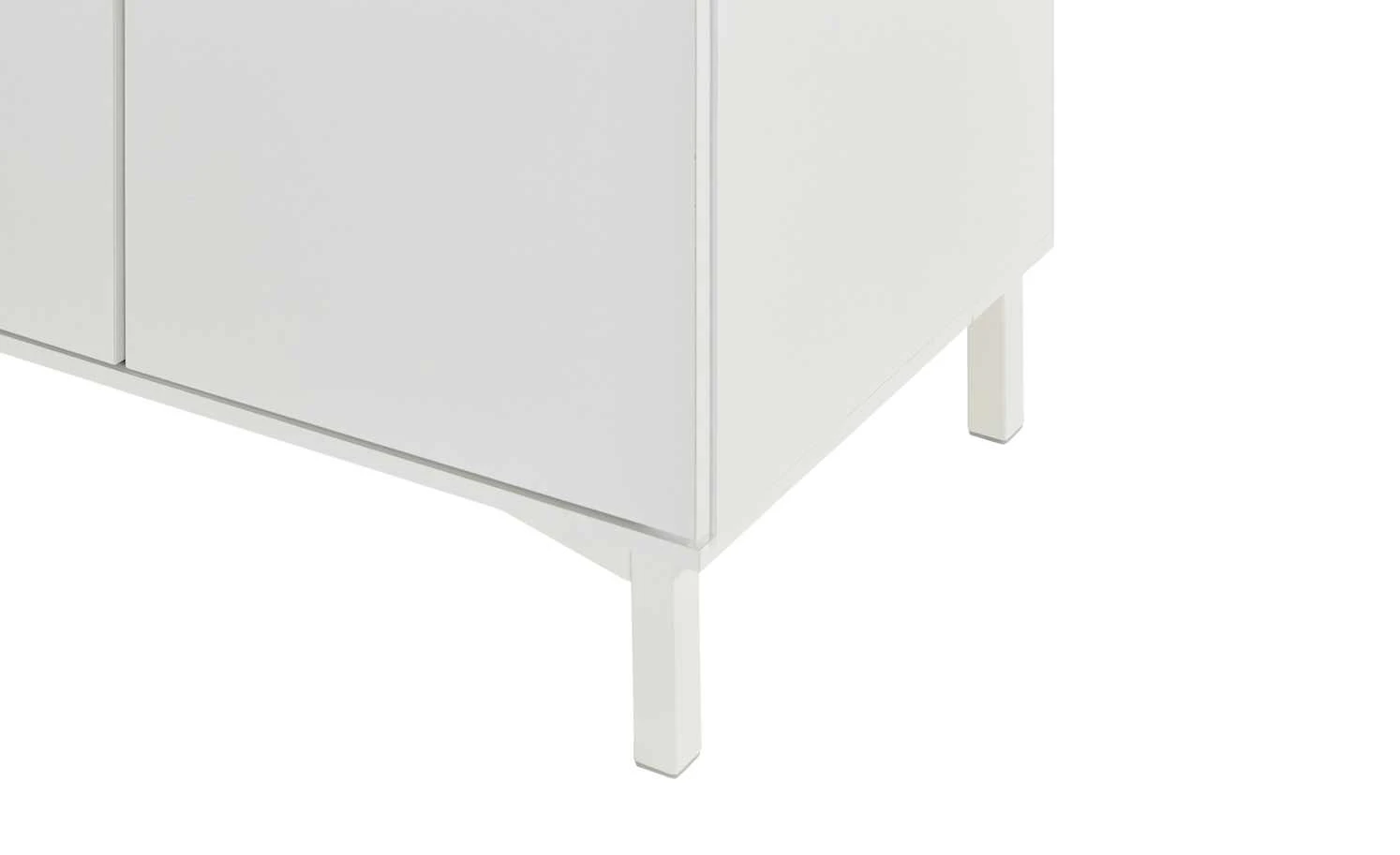 Roomers Sideboard Case | Weiß / Eiche sägerau (Nachbildung) 6 Roomers Sideboard Case | Weiß / Eiche sägerau (Nachbildung) – Bild 6