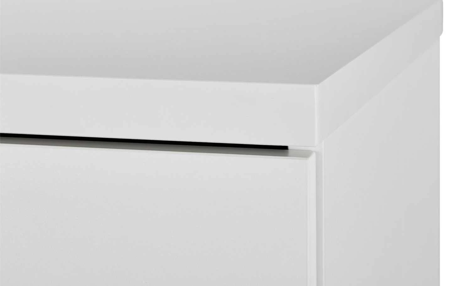 Roomers Highboard Case | Weiß / Eiche sägerau (Nachbildung) 7 Roomers Highboard Case | Weiß / Eiche sägerau (Nachbildung) – Bild 7