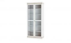 Roomers Vitrine Case | Weiß / Eiche sägerau (Nachbildung) -Komm Store 12202136 2 201811271515