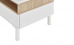 Roomers TV-Lowboard Case | Weiß / Eiche sägerau (Nachbildung) -Komm Store 12202137 6 201901221121