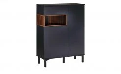 Roomers Highboard Case | Schwarzbraun / Walnuss (Nachbildung) -Komm Store 12202140 2 201811271515