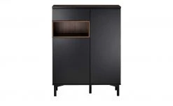 Roomers Highboard Case | Schwarzbraun / Walnuss (Nachbildung) -Komm Store 12202140 5 201811271515