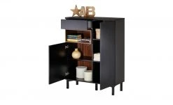 Roomers Highboard Case | Schwarzbraun / Walnuss (Nachbildung) -Komm Store 12202140 6 201811271515