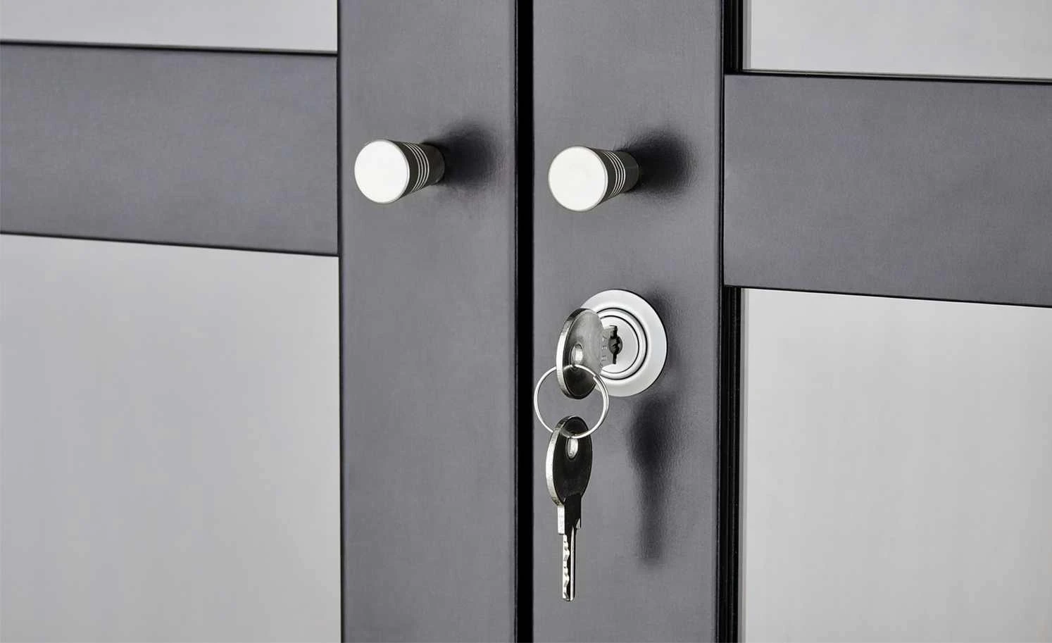 Roomers Vitrine Case | Schwarzbraun / Walnuss (Nachbildung) 7 Roomers Vitrine Case | Schwarzbraun / Walnuss (Nachbildung) – Bild 7