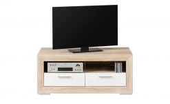 TV-Lowboard Fiesta | Eiche sägerau (Nachbildung) / Weiß -Komm Store 12202227 4 201811271517